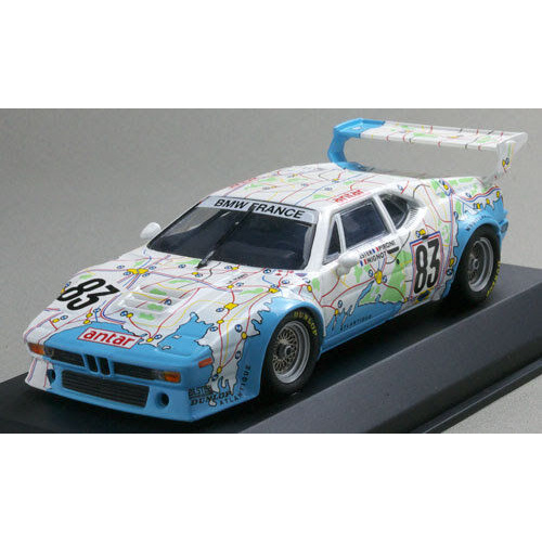 IXO Models 1/43 BMW M1 #83 D.Pironi-D.Quester -M.Mignot 24H Le Mans 1980