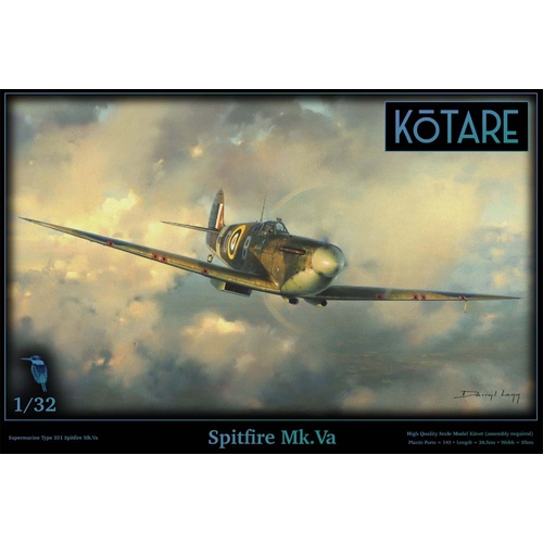 Kotare 1/32 Spitfire Mk.Va Plastic Model Kit