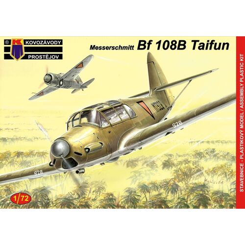Kovozavody 1/72 Messerschmitt Bf 108B/K-70 in foreign services Plastic Model Kit