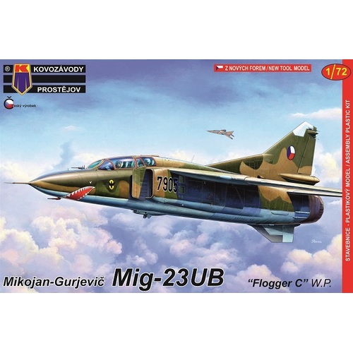 Kovozavody 1/72 MiG-23UB Flogger CWarsaw pact Plastic Model Kit