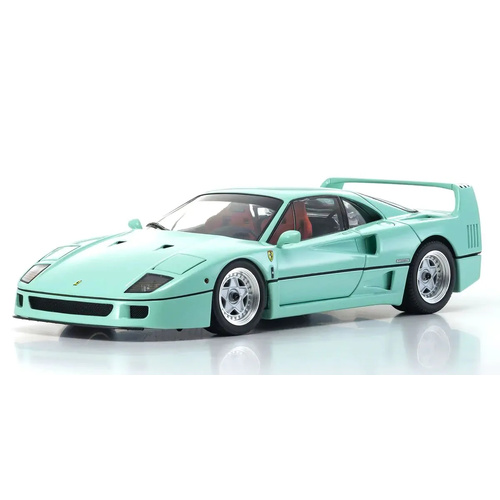 Kyosho Original 1/18 Ferrari F40 (Mint Green) Diecast Model Car