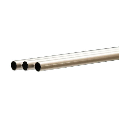 K&S Aluminium Tube 10 x 1000mm 0.45 Wall (Pack of 3 Tubes)