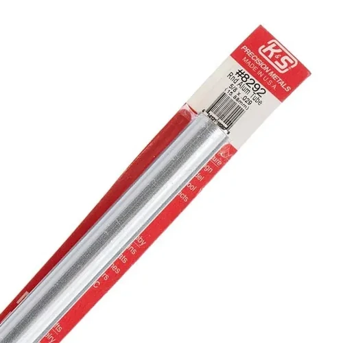 K&S .625 x .029 x 12" Aluminum Tube (1 piece)