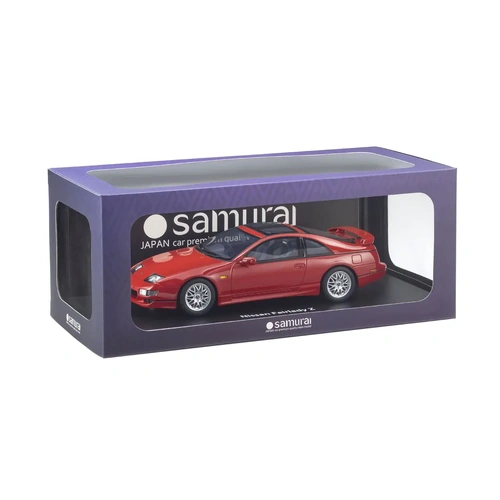 Kyosho 1/18 Nissan Fairlady Z (Z32) Version R 2by2 (Red) Resin Model Car