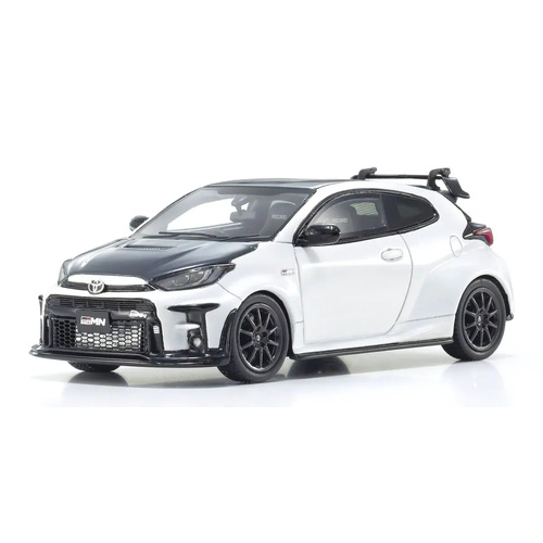 Kyosho 1/43 Toyota GRMN Yaris Circuit Package White Resin Model Car