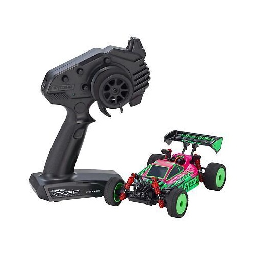 Kyosho MINI-Z Buggy Ready set INFERNO MP9 TKI Pink / Green [32093PGR]