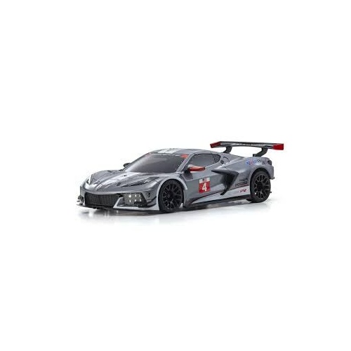 Kyosho Mini-Z Chevrolet Corvette C3.R - Gunmetal/White - RWD MR-04 Readyset