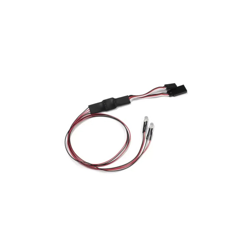 Kyosho LED Light Unit (?5/2 Bulbs/L=400/Clear)