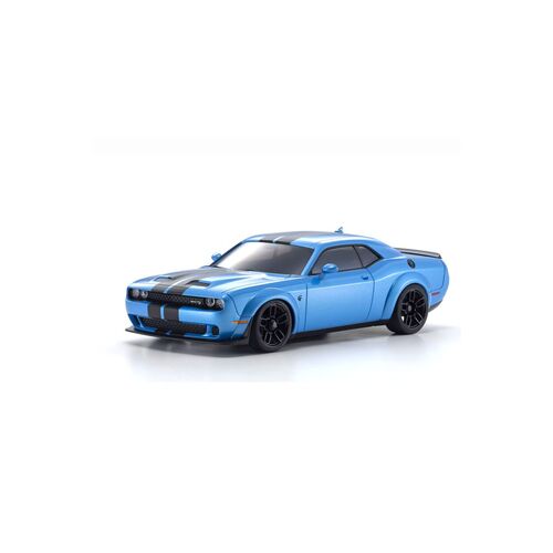 Kyosho ASC Dodge Challenger SRT Blue Mini-Z Body Set [MZP451BL]