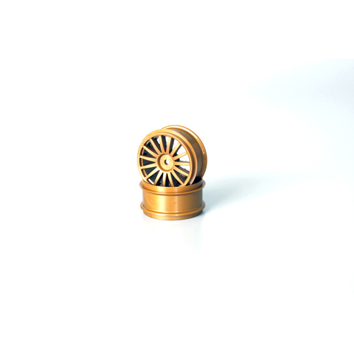 Kyosho Wheel (15-Spoke/Gold/2pcs/DRX)