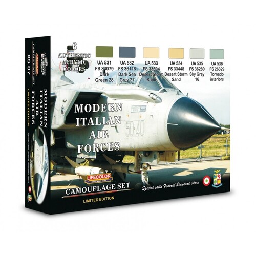 LifeColor Modern Italian Air Forces Set (22ml x 6)