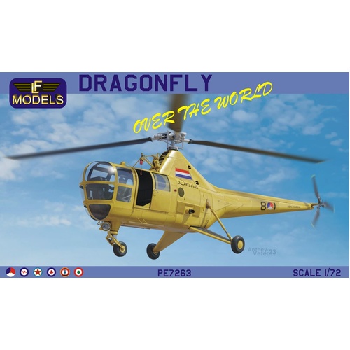 LF Models 1/72 Dragonfly "Over The World" Plastic Model Kit *Aust Decals*