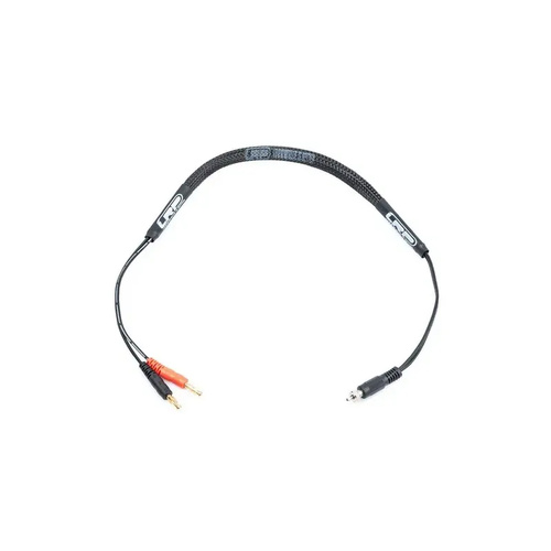 LRP Charging Lead - 50cm - 4mm - Glow Plug Igniter
