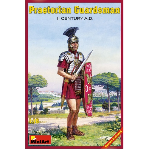MiniArt 1/16 Praetorian Guardsman. II century A.D. Plastic Model Kit