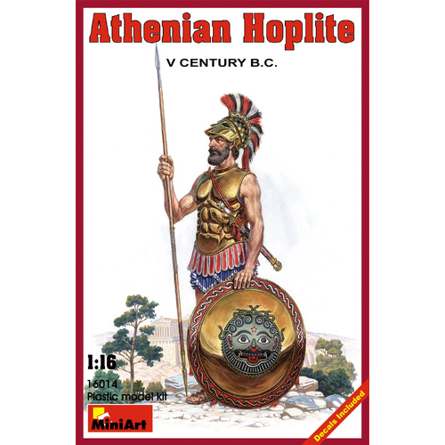 MiniArt 1/16 Athenian Hoplite. V c. B.C. Plastic Model Kit
