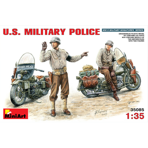 MiniArt 1/35  U.S. Millitary Police Plastic Model Kit