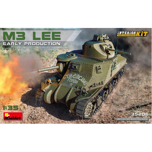 MiniArt 1/35 M3 Lee Early Prod. Interior Kit Plastic Model Kit