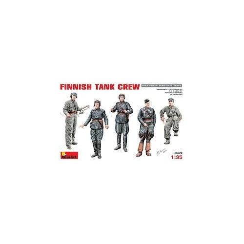 MiniArt 1/35 Finnish Tank Crew Plastic Model Kit
