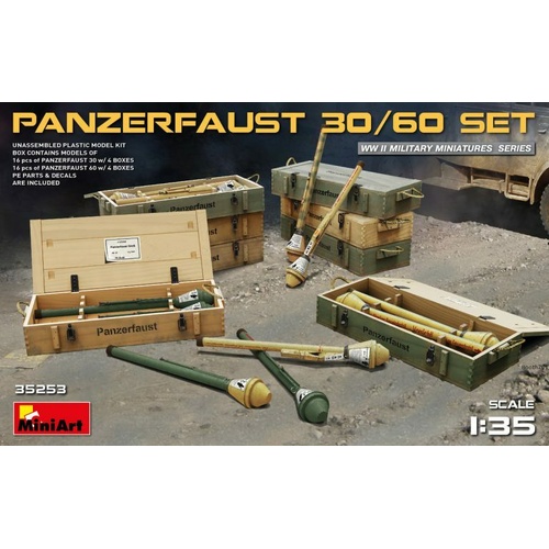MiniArt 1/35 Panzerfaust 30/60 Set Plastic Model Kit