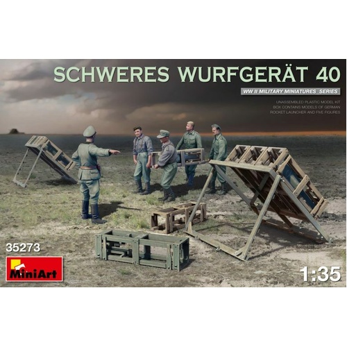 MiniArt 1/35 Schweres Wurfgerat 40 Plastic Model Kit