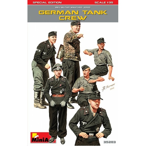 MiniArt 1/35 German Tank Crew. Special Edition Plastic Model Kit