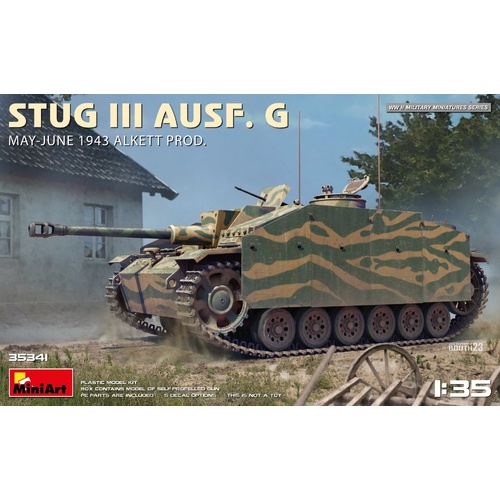 MiniArt 1/35 StuG III Ausf. G May-June 1943 Alkett Prod. Plastic Model Kit