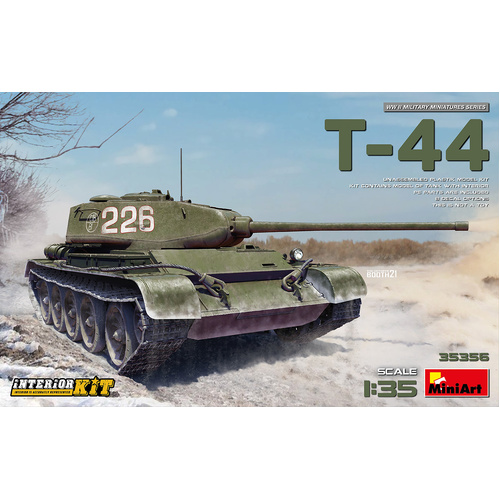 MiniArt 1/35 T-44 Interior Kit Plastic Model Kit