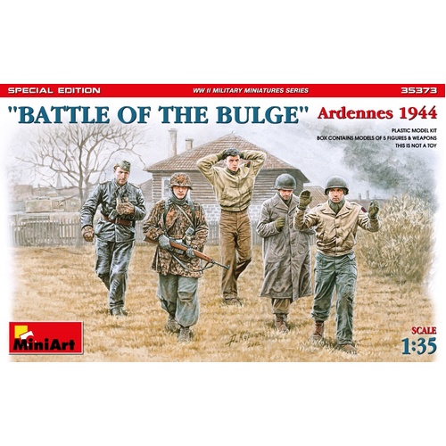 MiniArt 1/35 Battle of the Bulge. Ardennes 1944. Special Edition Plastic Model Kit