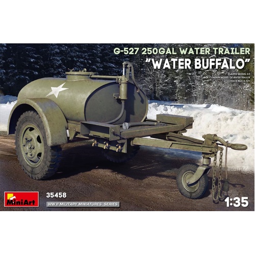 MiniArt 1/35 G-527 250gal Water Trailer “Water Buffalo” Plastic Model Kit