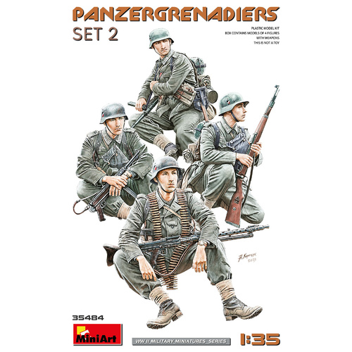 MiniArt 1/35 Panzergrenadiers Set 2 Plastic Model Kit
