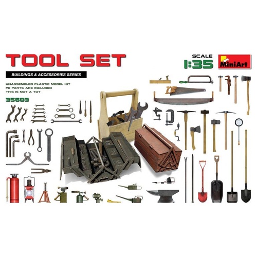 MiniArt 1/35 Tool Set Plastic Model Kit