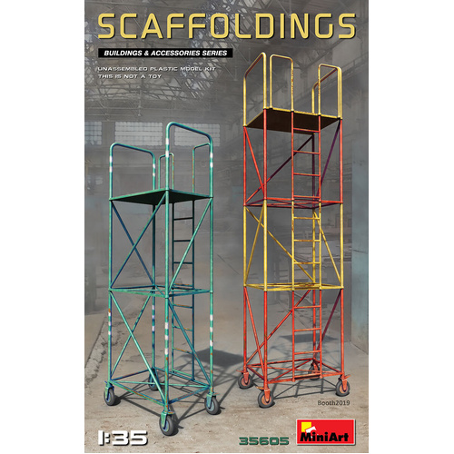 MiniArt 1/35 Scaffoldings Plastic Model Kit
