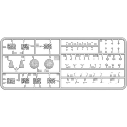 MiniArt 1/35 Market Cart with Vegetables Plastic Model Kit