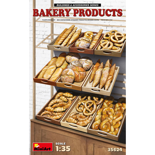 MiniArt 1/35 Bakery Products Plastic Model Kit