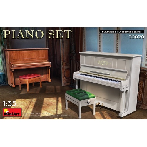 MiniArt 1/35 Piano Set Plastic Model Kit