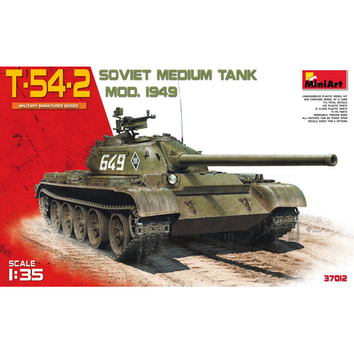 MiniArt 1/35 T-54-2 Mod. 1949 Plastic Model Kit