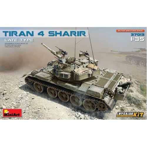 MiniArt 1/35 Tiran 4 Sharir Late Type. Interior Kit Plastic Model Kit