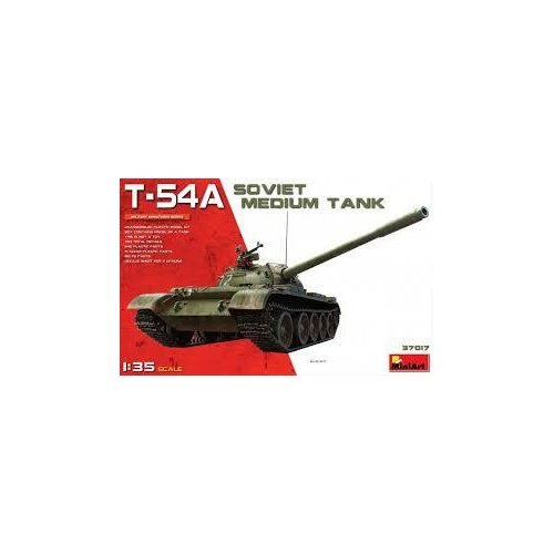 MiniArt 1/35 T-54A Soviet Medium Tank Plastic Model Kit