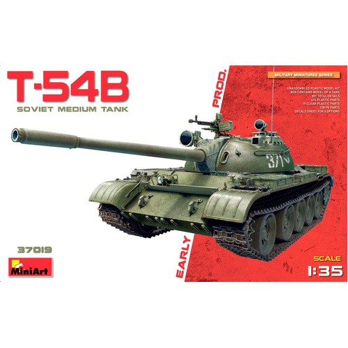 MiniArt 1/35 T-54B (Early Production) Plastic Model Kit