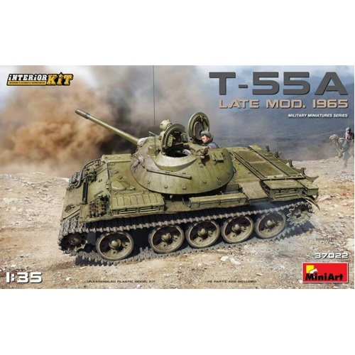 MiniArt 1/35 T-55A Late Mod. 1965 Interior Kit Plastic Model Kit