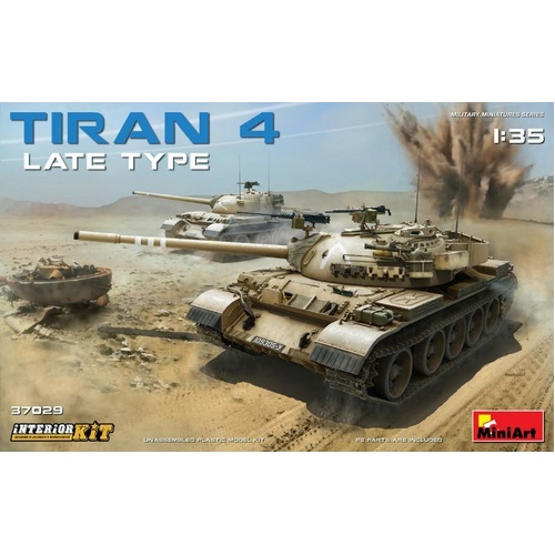 MiniArt 1/35 Tiran 4 Late Type. Interior Kit Plastic Model Kit