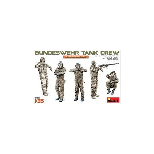 MiniArt 1/35 Bundeswehr Tank Crew Plastic Model Kit
