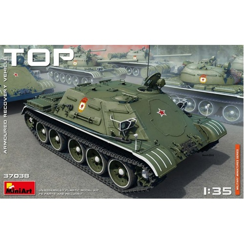 MiniArt 1/35 TOP Armoured Recovery Vehicle Plastic Model Kit