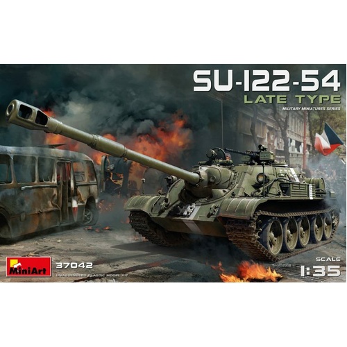 MiniArt 1/35 SU-122-54 Late Type Plastic Model Kit