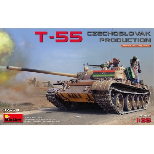 MiniArt 1/35 T-55 Czechoslovak Prod. Plastic Model Kit