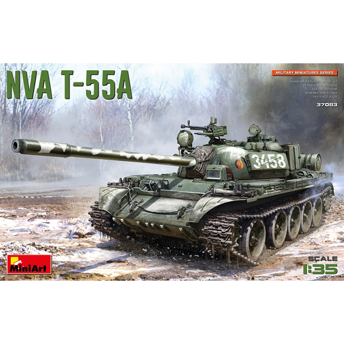 MiniArt 1/35 NVA T-55A Plastic Model Kit