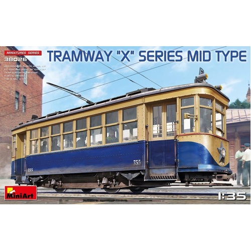 MiniArt 1/35 Tramway X-Series. Mid Type Plastic Model Kit