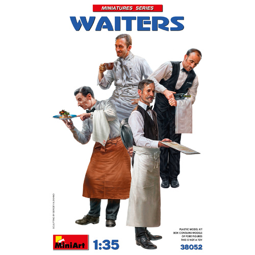 MiniArt 1/35 Waiters Plastic Model Kit