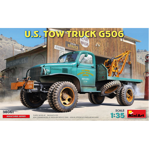 MiniArt 1/35 U.S. Tow Truck G506 Plastic Model Kit