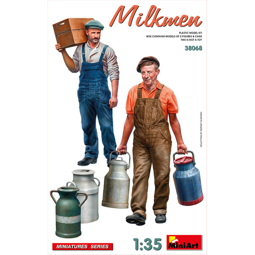 MiniArt 1/35 Milkmen Plastic Model Kit